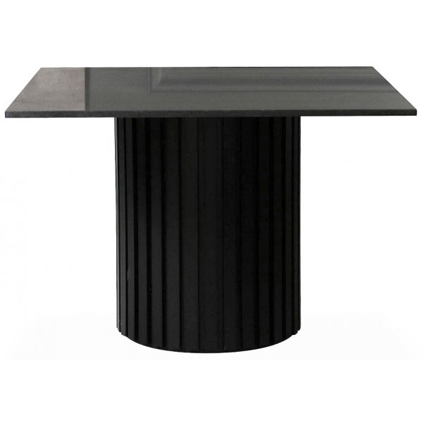 Sumo Esstisch 90x90cm - Schwarzer Fleck / Schwarzer Granit