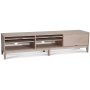 Borgholm Medienbank 188 cm XL - Whitewash