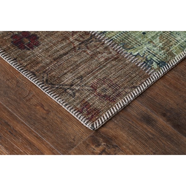 Patchwork-Patchwork-Teppich Mehrfarbig