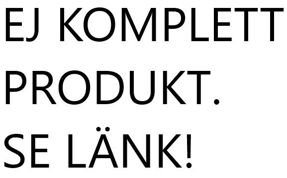 Elektrokamin Willburn III Dekofeuer - Schwarz - Paket 1 - ACHTUNG! Nicht vollständiges Produkt!