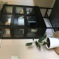 Kundenbild Lamier Vitrinenschrank - Braun gebeizte Eiche