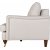 Howard Watford Deluxe 2-Sitzer gerades Sofamodell - Sand