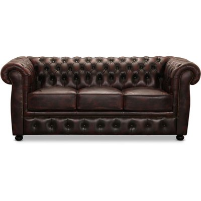 Dublin 3-Sitzer Sofa - Leder Oxblood