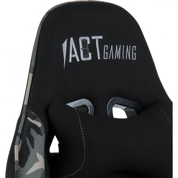 Alpha Gaming-Stuhl - Schwarz/Grau Alpha Gaming-Stuhl - Schwarz/Grau