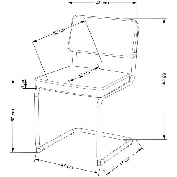 Cadeira Esszimmerstuhl 510 - Dunkelgrün Cadeira Esszimmerstuhl 510 - Dunkelgrün
