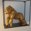 Kundenbild Gorilla Figur - gold
