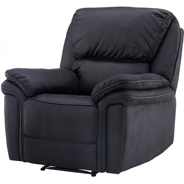 Saranda Liegesessel - Schwarz Saranda Liegesessel - Schwarz