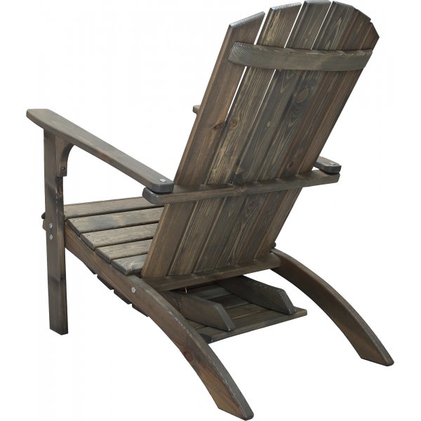 Kungshamn Liegestuhl mit Fußstütze - Grau Kungshamn Liegestuhl mit Fußstütze - Grau