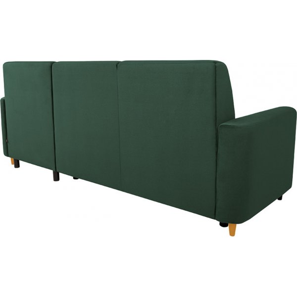 Das Lattenrost-Schlafsofa - Grün Das Lattenrost-Schlafsofa - Grün