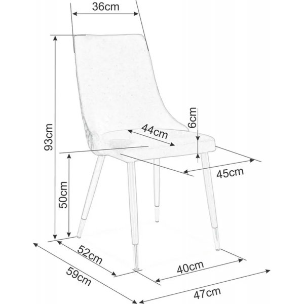 Klavierstuhl - Schwarz