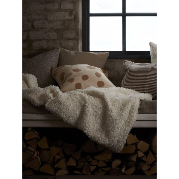 Dorte Kissenbezug 50 x 50 cm - Eiskaffee