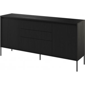 Trend-Sideboard B166 cm - Schwarz