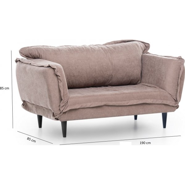 Tulla Tagesbett - Nerz