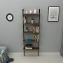 Teos Bücherregal - Heller Walnuss/Schwarz