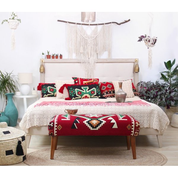 Vezir Hocker - Mehrfarbig