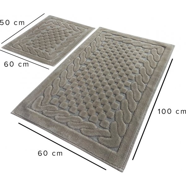 Bambi Badezimmerteppich - Beige Bambi Badezimmerteppich - Beige