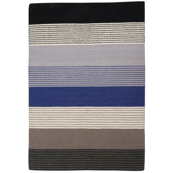 Kelim-Teppich Andorra - Blau