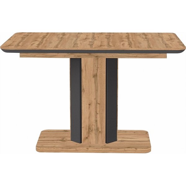 Hexon Esstisch 120-160 x 80 cm - Wotan Eiche/anthrazit Hexon Esstisch 120-160 x 80 cm - Wotan Eiche/anthrazit