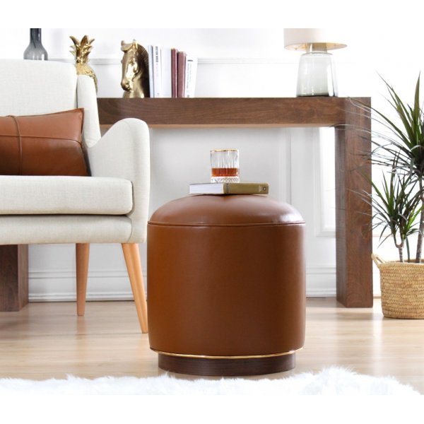 Sitzpuff Milotte - Dunkelbraun Sitzpuff Milotte - Dunkelbraun