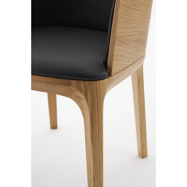 Stuhl mit Bogengestell - Optionale Farbe des Gestells und der Polsterung Stuhl mit Bogengestell - Optionale Farbe des Gestells und der Polsterung