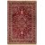 Viskoseteppich Casablanca Kashan - Rot - 130x190 cm