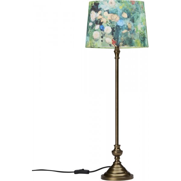 Andrea Blomster Tischlampe - Antikes Messing