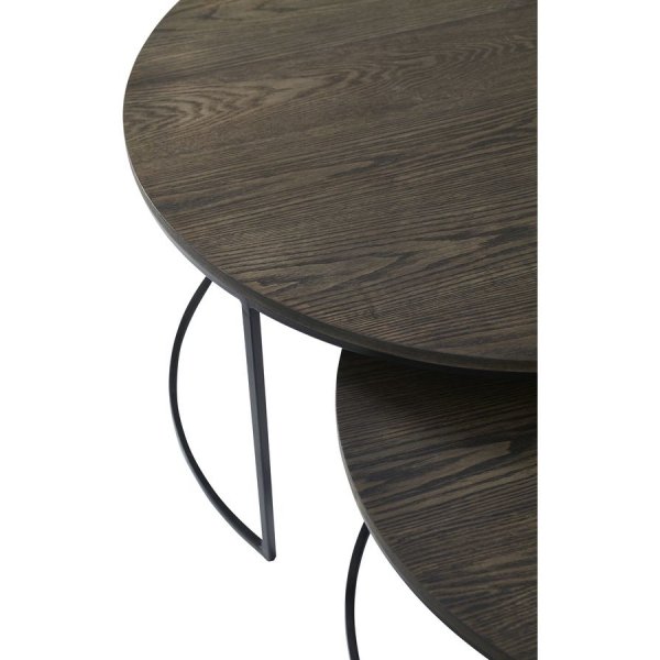 Couchtisch Muran - Dunkelbraunes Eichenfurnier