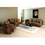 Balbus 3-Sitzer-Sofa - Dunkelbraun