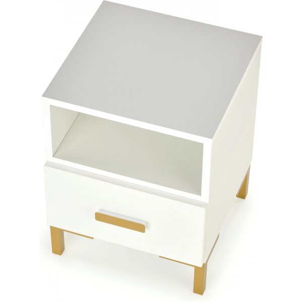 Nachttisch Chantelle - Wei