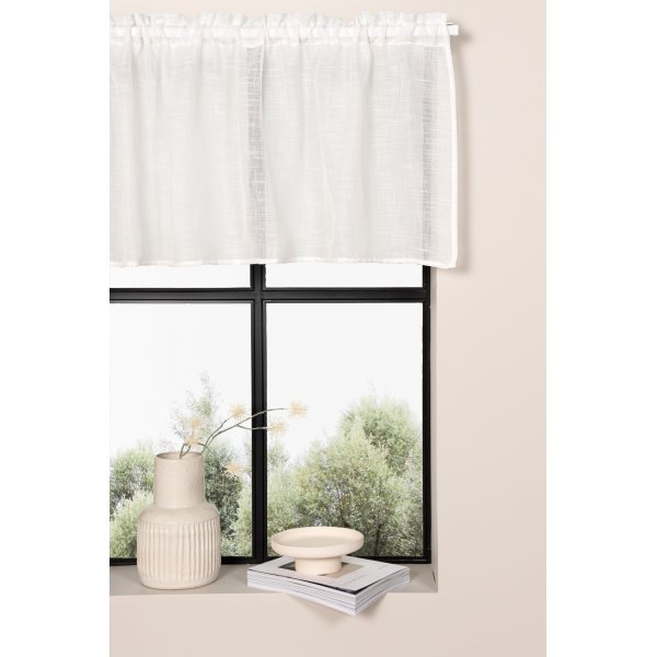 Nebliger Vorhang - Weiß Nebliger Vorhang - Weiß