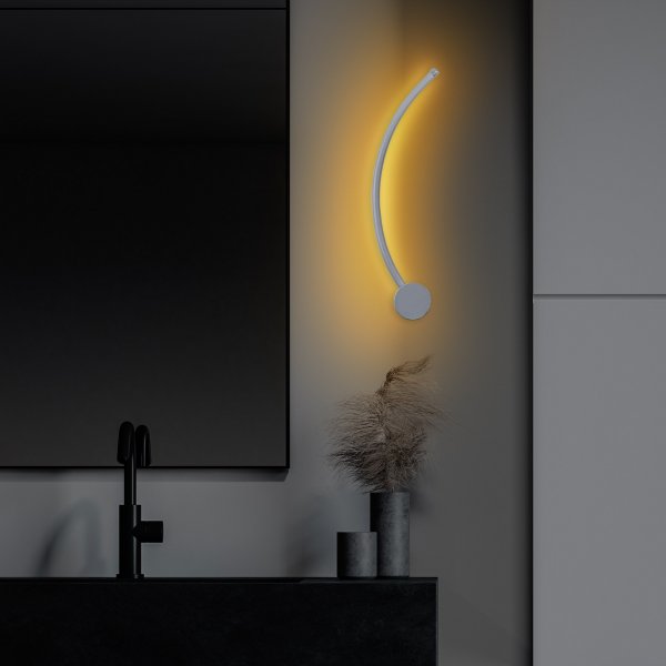 Wolf Wandleuchte 2 - Grau Wolf Wandleuchte 2 - Grau