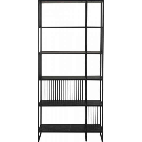 Strington B�cherregal hoch - Schwarz