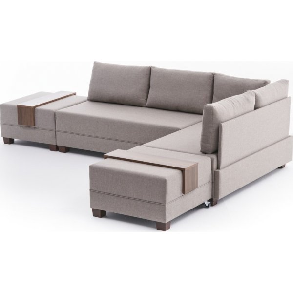 Ecksofa Fly - Creme