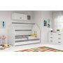 Domi Juniorbett mit Stauraum 80 x 160 cm - Beliebige Farbe