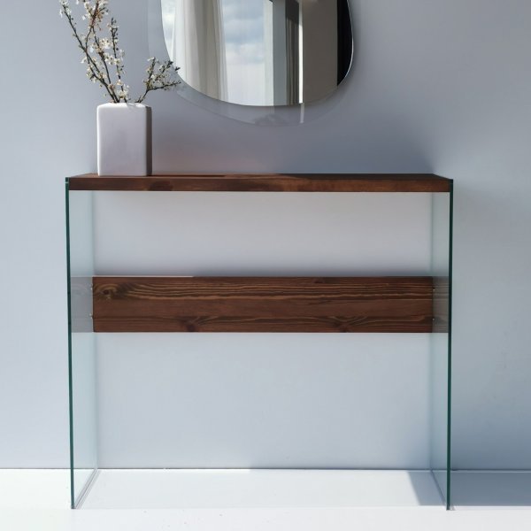 Niagara-Relieftisch 91 x 37 cm - Nussbaum Niagara-Relieftisch 91 x 37 cm - Nussbaum