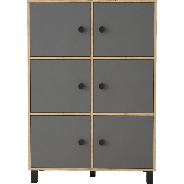 Vilamo Schrank 48 - Kiefer/anthrazit