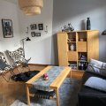 Kundenbild Fledermaus Sessel Marais Kelim - weiß/schwarz