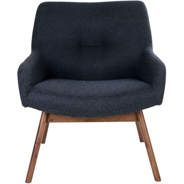 London Sessel - Dunkelgrau/Walnuss London Sessel - Dunkelgrau/Walnuss