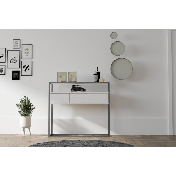 Guarda Konsolentisch 90 x 34 cm - Wei�