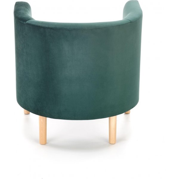 Seal Sessel - Grüner Samt + Möbelreinigung Seal Sessel - Grüner Samt + Möbelreinigung