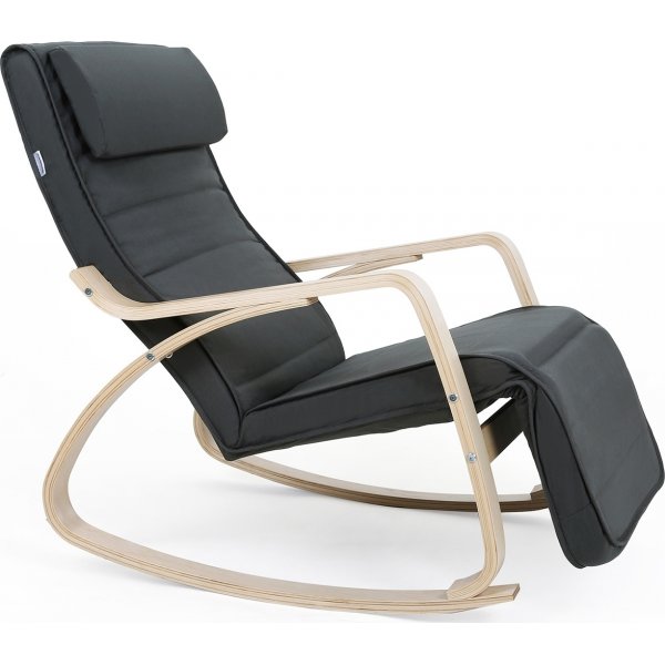 Ubbe Schaukelstuhl - Anthrazit