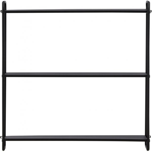 Lyon Wandregal 63 x 62 cm - Schwarz