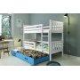 Carino Etagenbett mit Zustellbett 80 x 190 cm - Beliebige Farbe