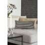 Serpa Kissen 30x60 cm - Schwarz/Beige