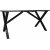 Scottsdale Esstisch 150 cm - Schwarz + Fleckentferner fr Mbel