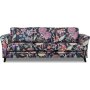 Eker 3-Sitzer-Sofa aus Blumenstoff - Eden Parrot Black