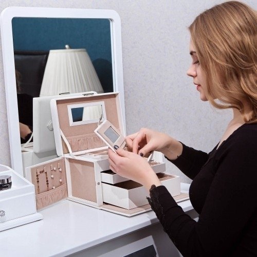 Carat Schmuckschatulle - Weiß Carat Schmuckschatulle - Weiß