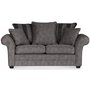 Sultan 2-Sitzer Sofa - grau/braunes Muster