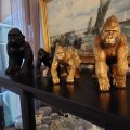 Kundenbild Gorilla Figur - gold