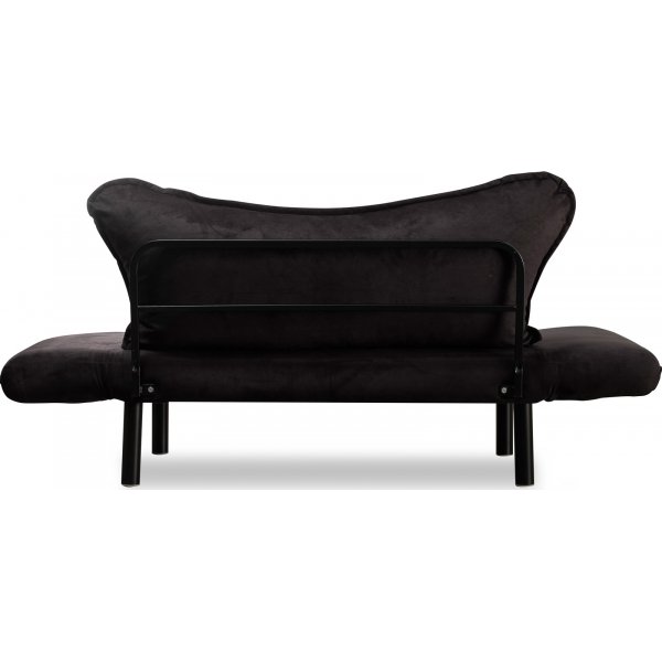 Chatto 2-Sitzer Schlafsofa - Schwarz